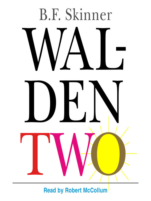 Title details for Walden Two by B.F. Skinner - Available